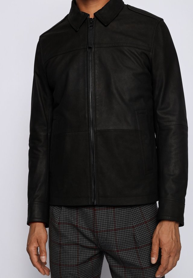 Hugo Boss Leren jassen heren ZALANDO