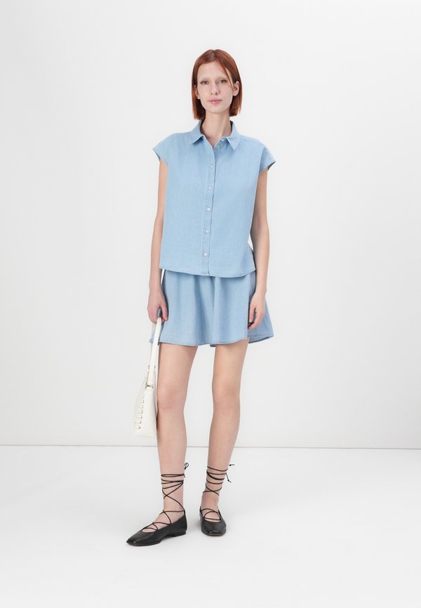 ONLNOVA CLAY SHIRT - Button-down blouse2