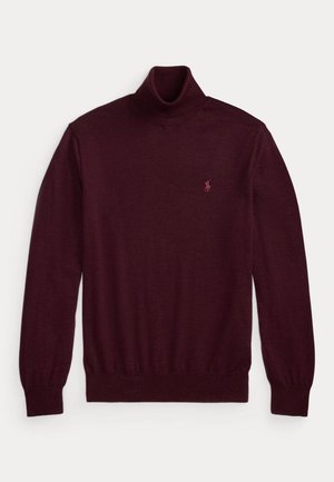 Polo Ralph Lauren, WASHABLE WOOL TURTLENECK SWEATER - Jumper - aged wine heather