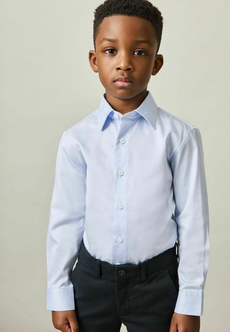 Reiss REISS REMOTE SLIM-FIT COTTON SHIRT - Camisa - soft blue