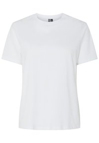 PCRIA SOLID TEE - Pamata T-krekls - bright white