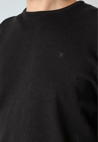 Clean Cut Copenhagen CLAUDE CREWNECK - Strickpullover - black
