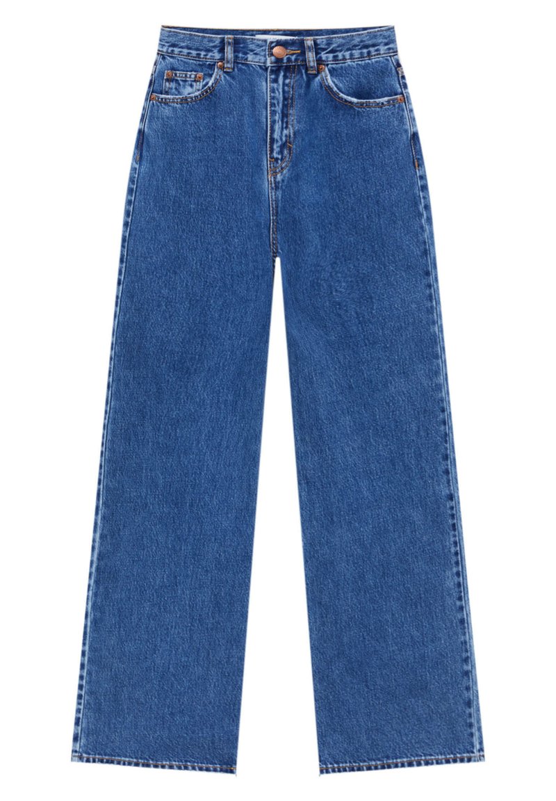 PULL&BEAR Flared Jeans blauw denim/bluedenim
