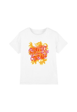 Harry Potter, HARRY POTTER GRYFFINDOR CHARACTER CREST UNISEX - Print T-shirt - white