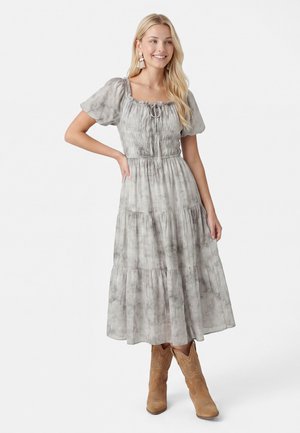 IZIA, IZIA DRESS - Maxi-jurk - grey