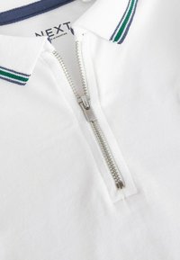 Next SHORT SLEEVE REGULAR FIT - Polo - white green