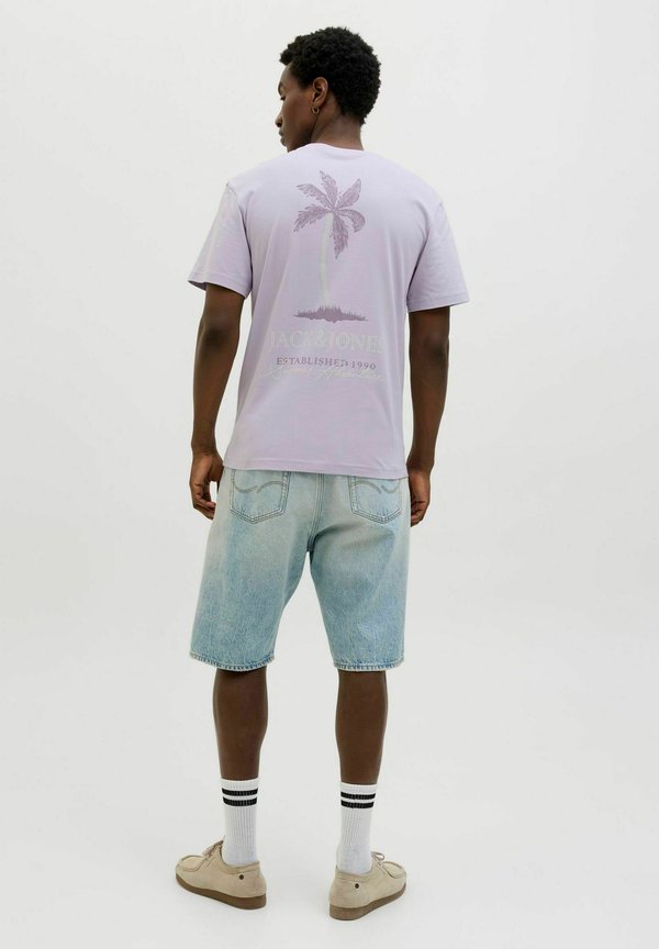 RÜCKEN RUNDHALSAUSSCHNITT - T-Shirt print - languid lavender