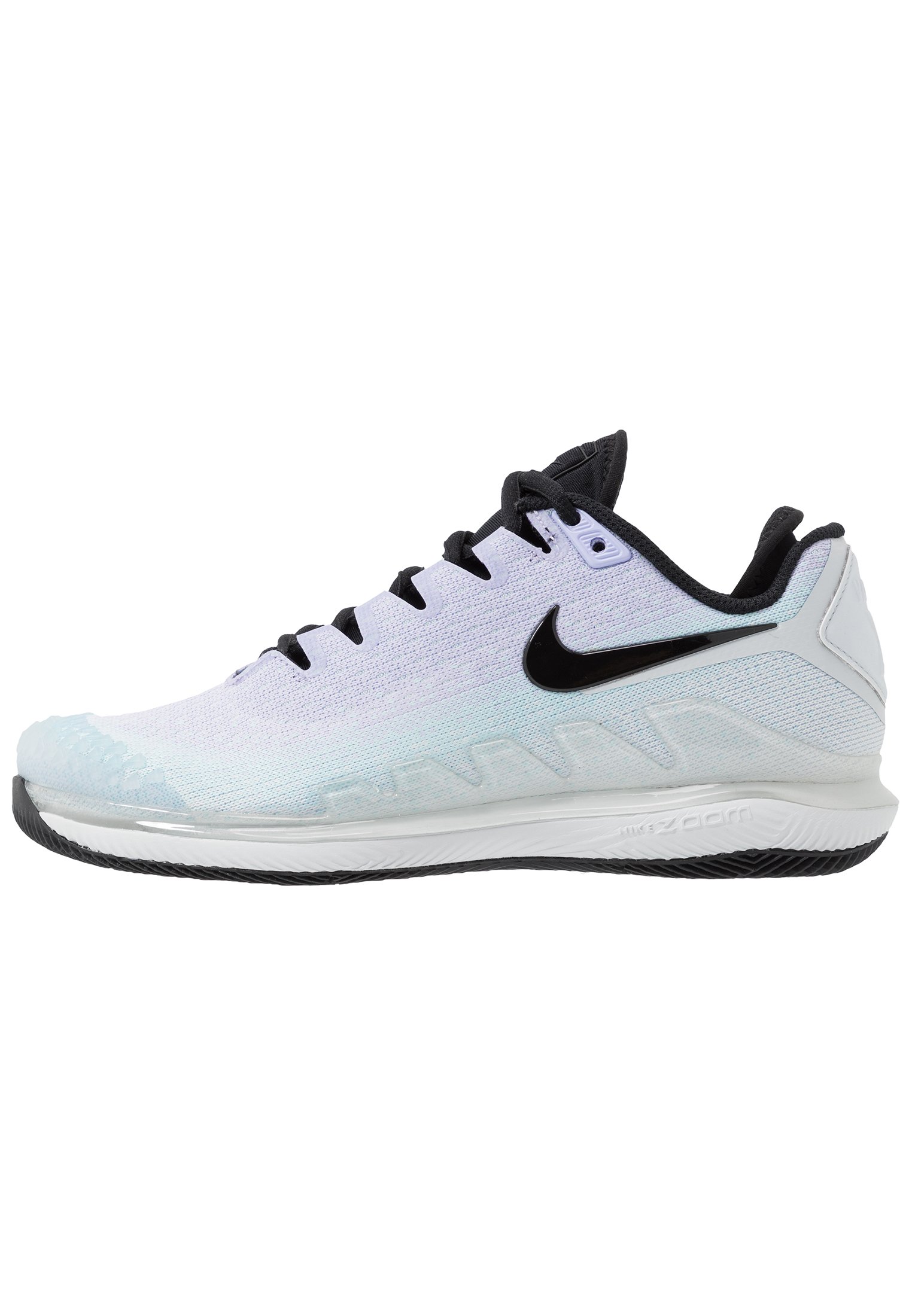 Nike Performance AIR ZOOM VAPOR X - Allcourt tennissko - opti yellow/valerian blue/bright citron Nike Performance AIR ZOOM VAPOR X - Allcourt tennissko - opti yellow/valerian blue/bright citron