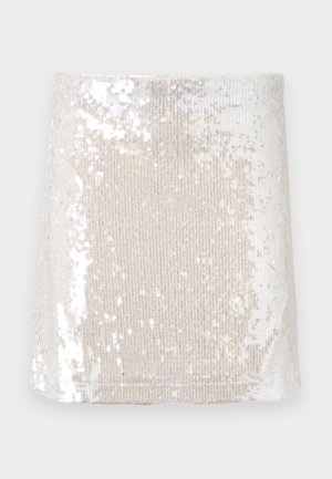 Bruuns Bazaar MOSS ROSE JOAN  - Mini sijonas - white/silver