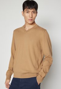 BOSS PACELLO - Pulover - medium beige