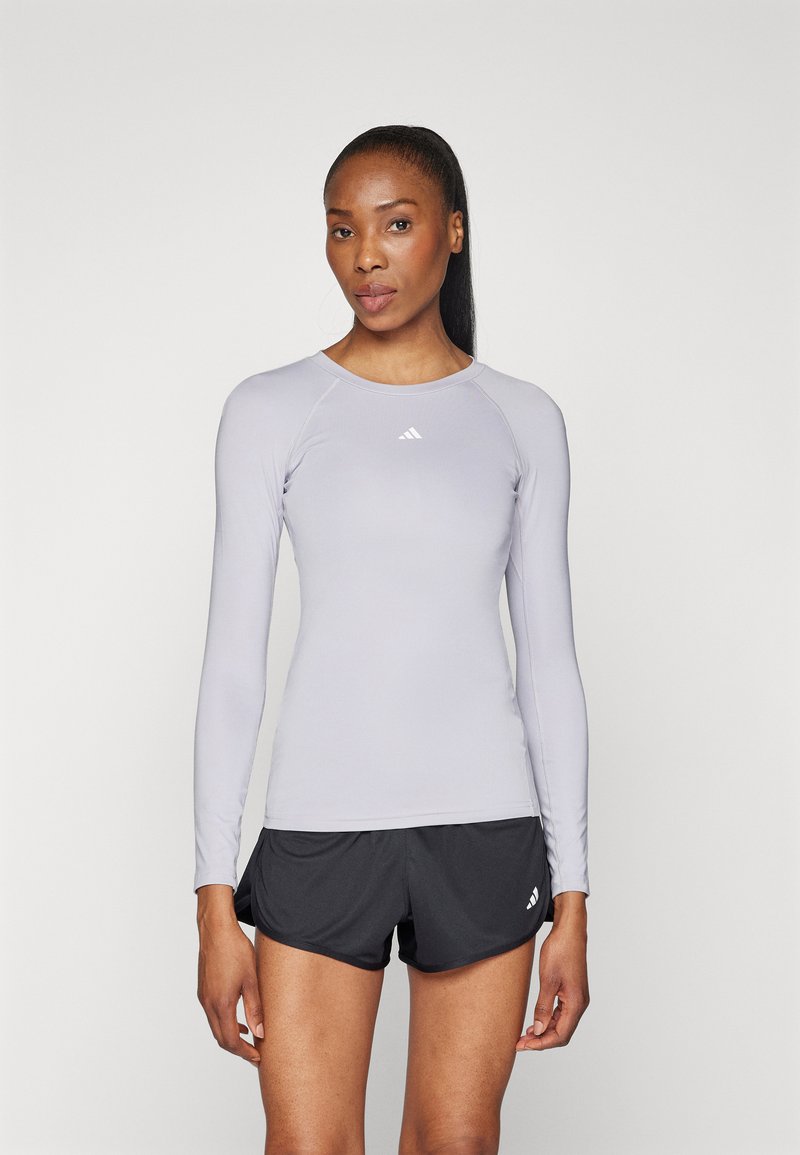 adidas Performance Pikkade varrukatega topp - glory grey
