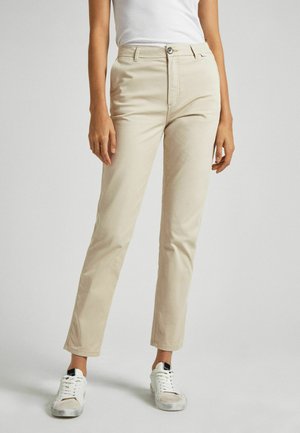 TRACY - Broek - stone beige