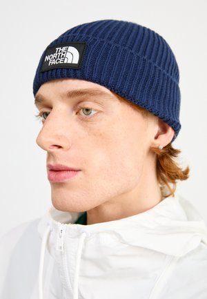 The North Face LOGO BOX UNISEX - Beanie - blue