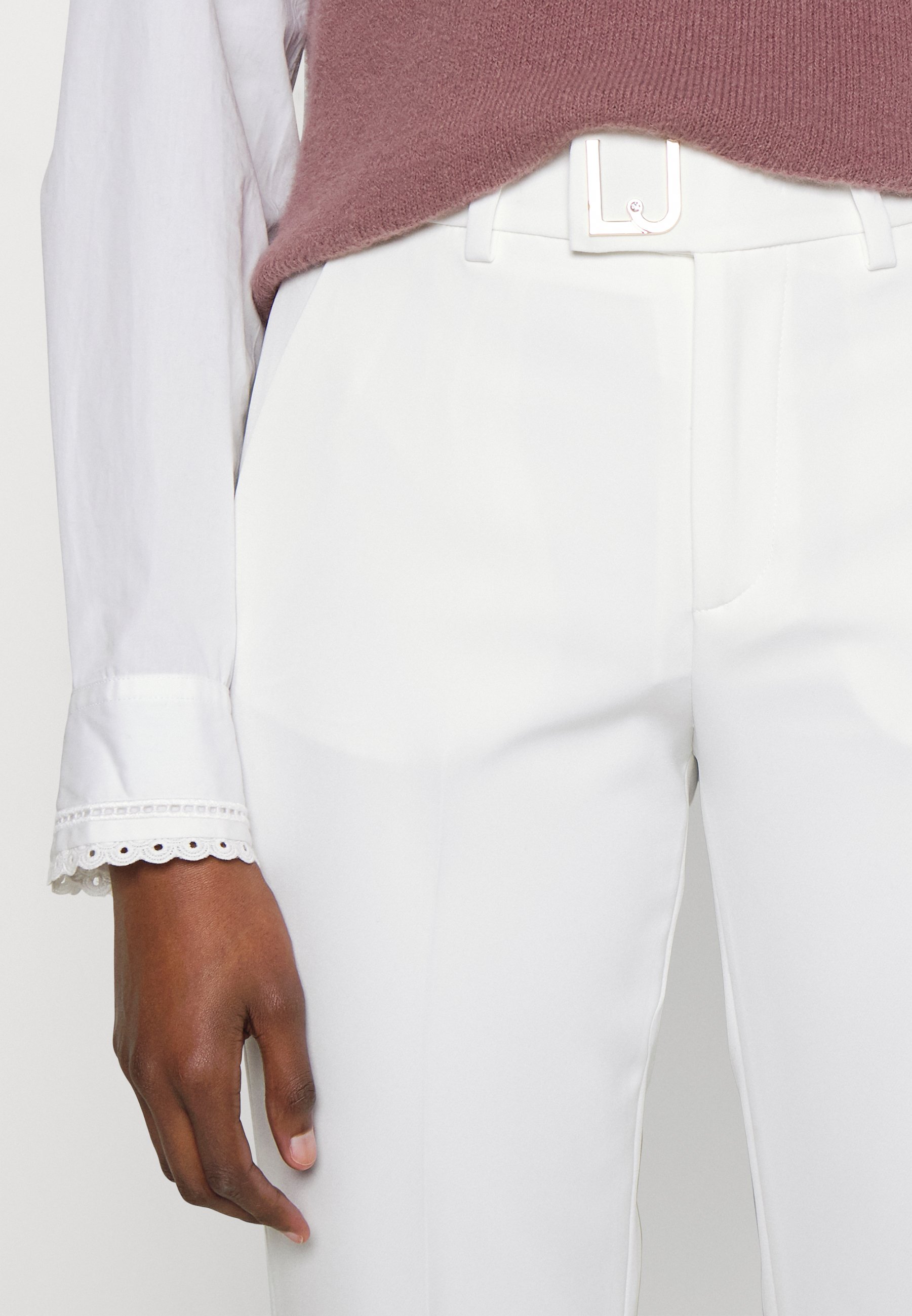 Liu Jo Jeans PANT BEAT LUXURY - Broek - bianco/wit - Zalando.nl