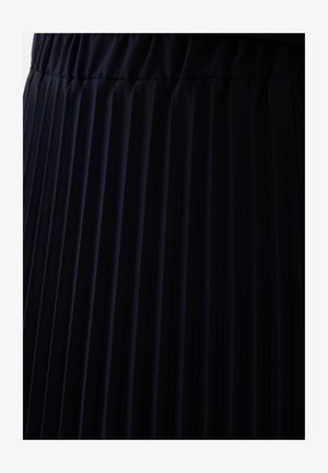 Modanisa, MODANISA PLUS SIZE SKIRT ALIA - Falda acampanada - navy blue