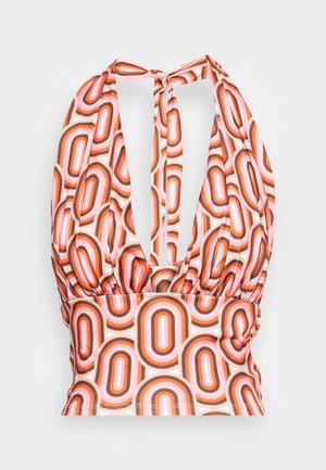 TIE HALTERNECK - Topper - print