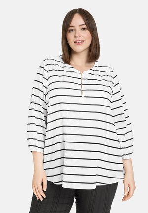 3/4 ARM - Blouse - white gemustert