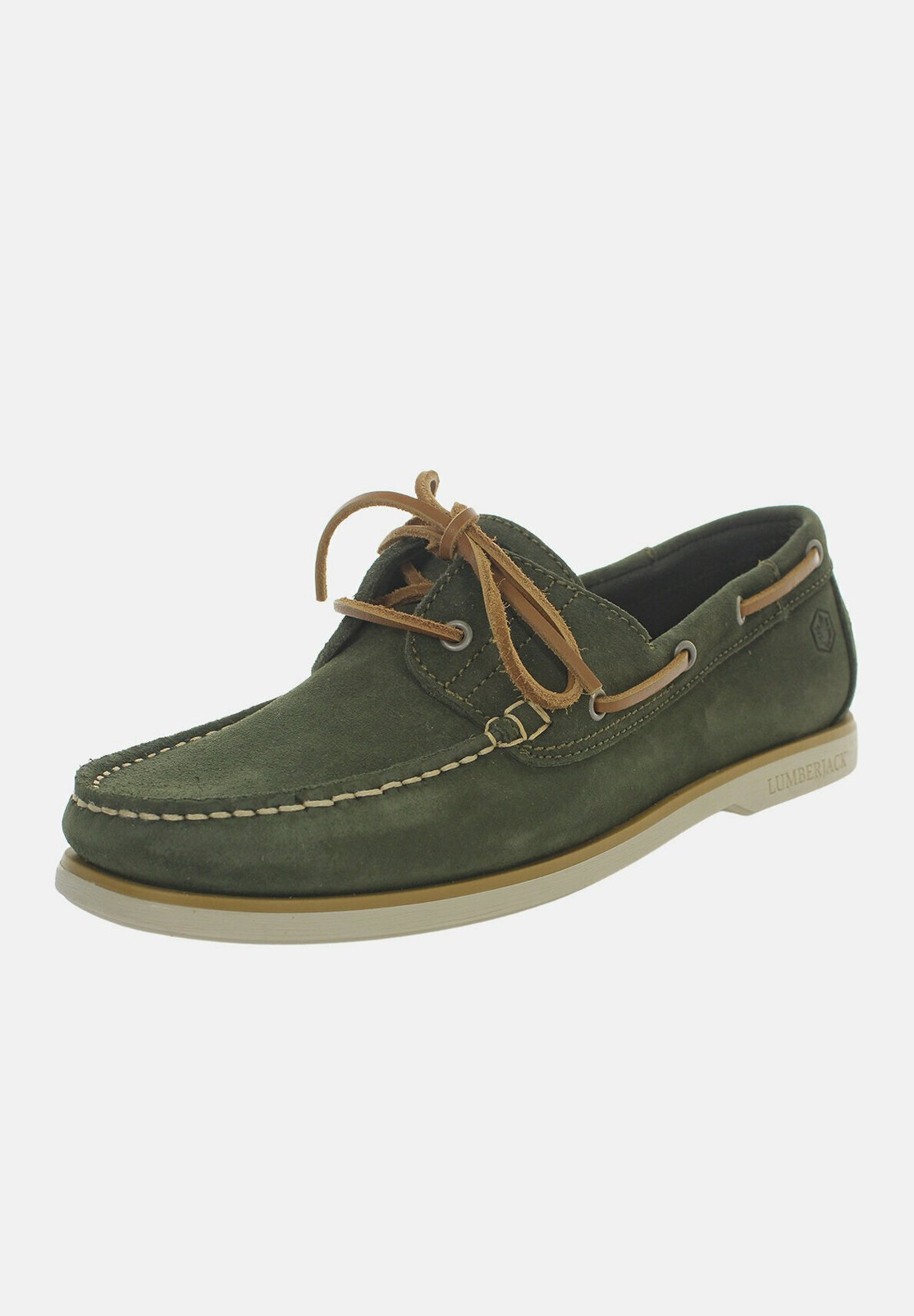 Lumberjack Boat shoes - green - Zalando.de