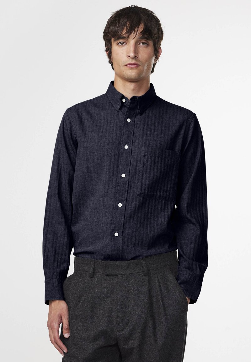 NN.07 Overhemd - navy blue
