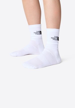 MULTI CUSH CREW SOCK 3 PACK - Sporta zeķes - tnf white