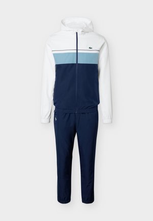 Lacoste Sport, Φόρμα - navy blue/white/aral
