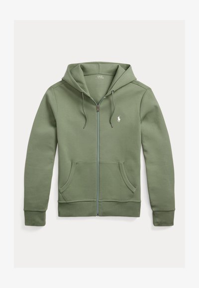 Polo Ralph Lauren FULL ZIP HOODIE - Športna jopa s kapuco na zadrgo - cargo green