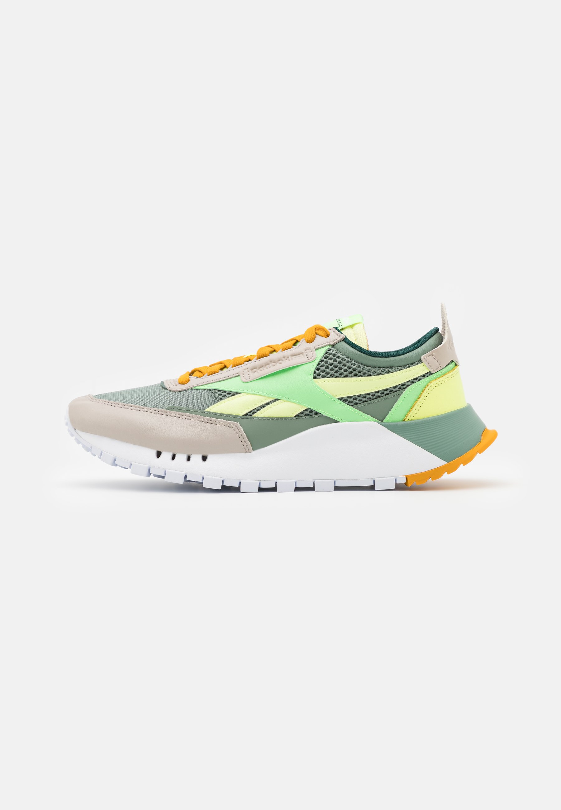 reebok classic legacy stone and green