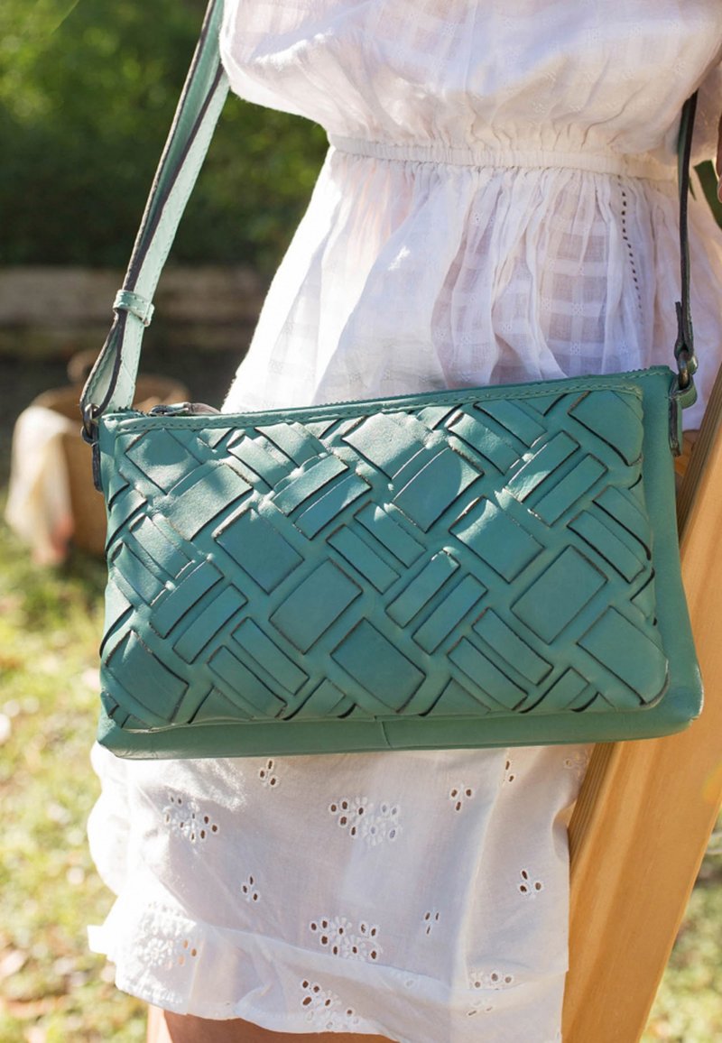 BIBA Borsa a tracolla - turquoise