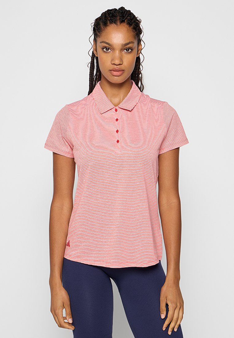 adidas Golf Poloshirt rood adidas Golf Poloshirt rood