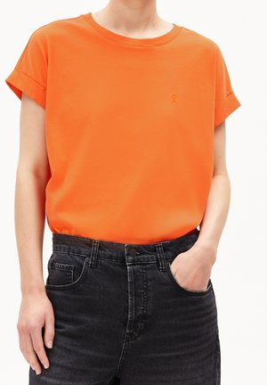Jednoduché tričko - orange