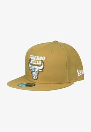New Era 9FIFTY CHICAGO BULLS PANAMA - Cappellino - panama tan ii