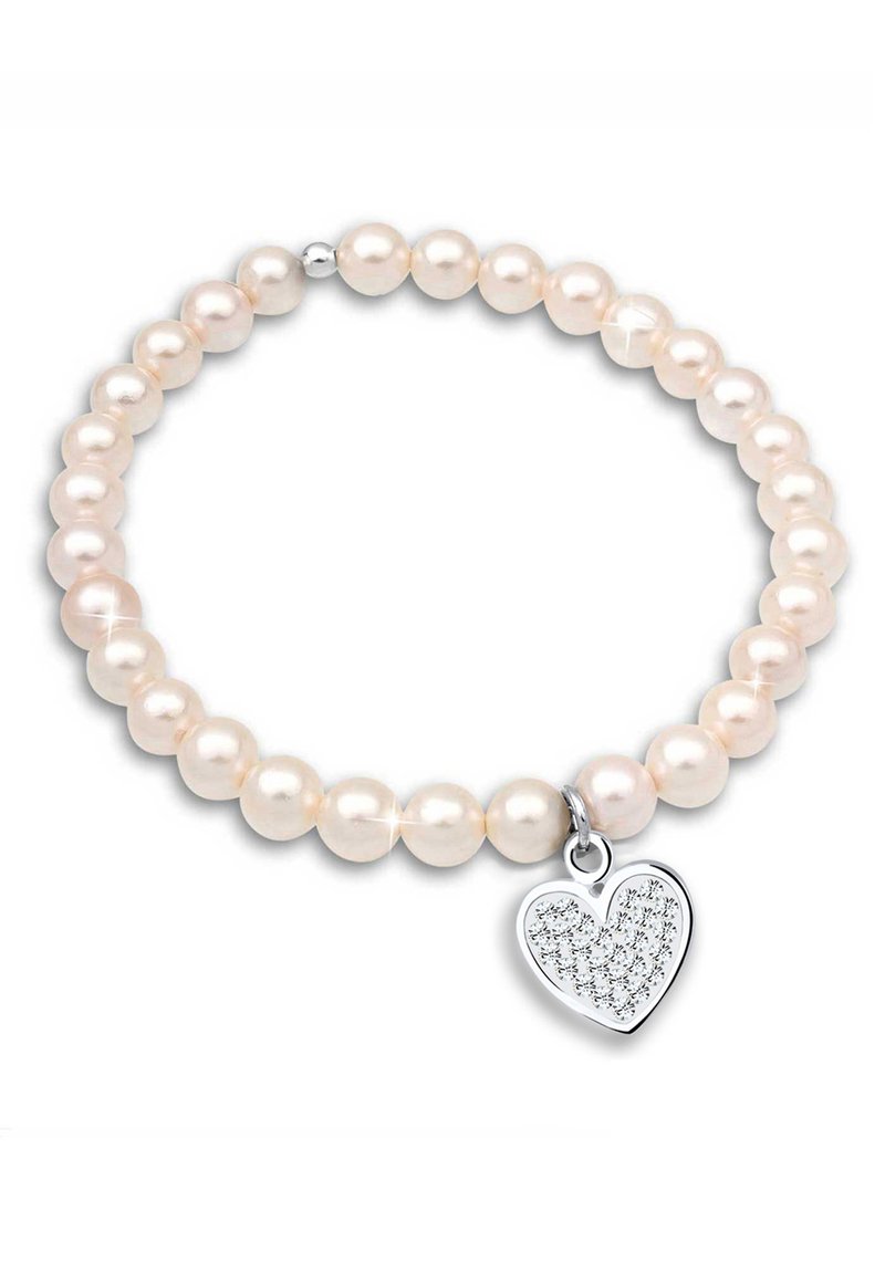 Damen Halsketten | Elli HERZ PERLE KRISTALLE Armband weiß - VZ45459 Damen Halsketten | Elli HERZ PERLE KRISTALLE Armband weiß - VZ45459