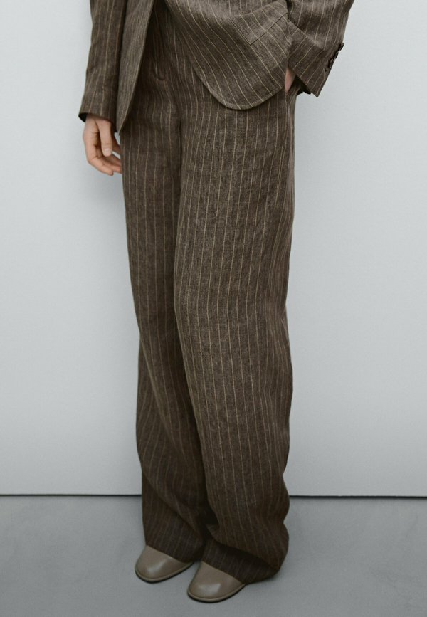 PINSTRIPE - Trousers