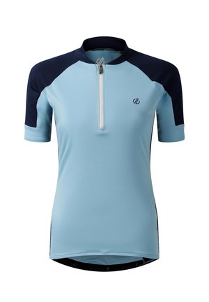 Dare 2B, DARE 2B FLUTTER HALF ZIP SHORT SLEEVE CYCLING JERSEY CYCLING JERSEY - Maillot de cycliste - nordic blue navy