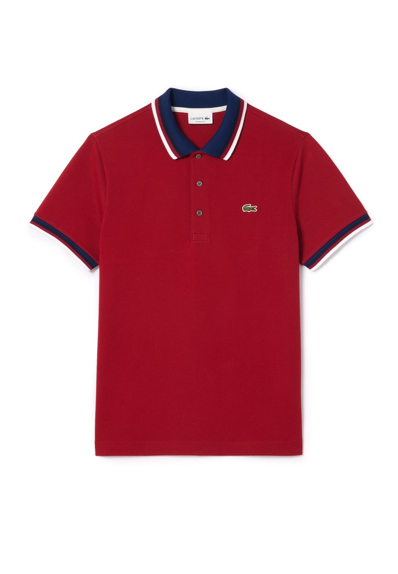 Lacoste Poloshirt bordeauxrood