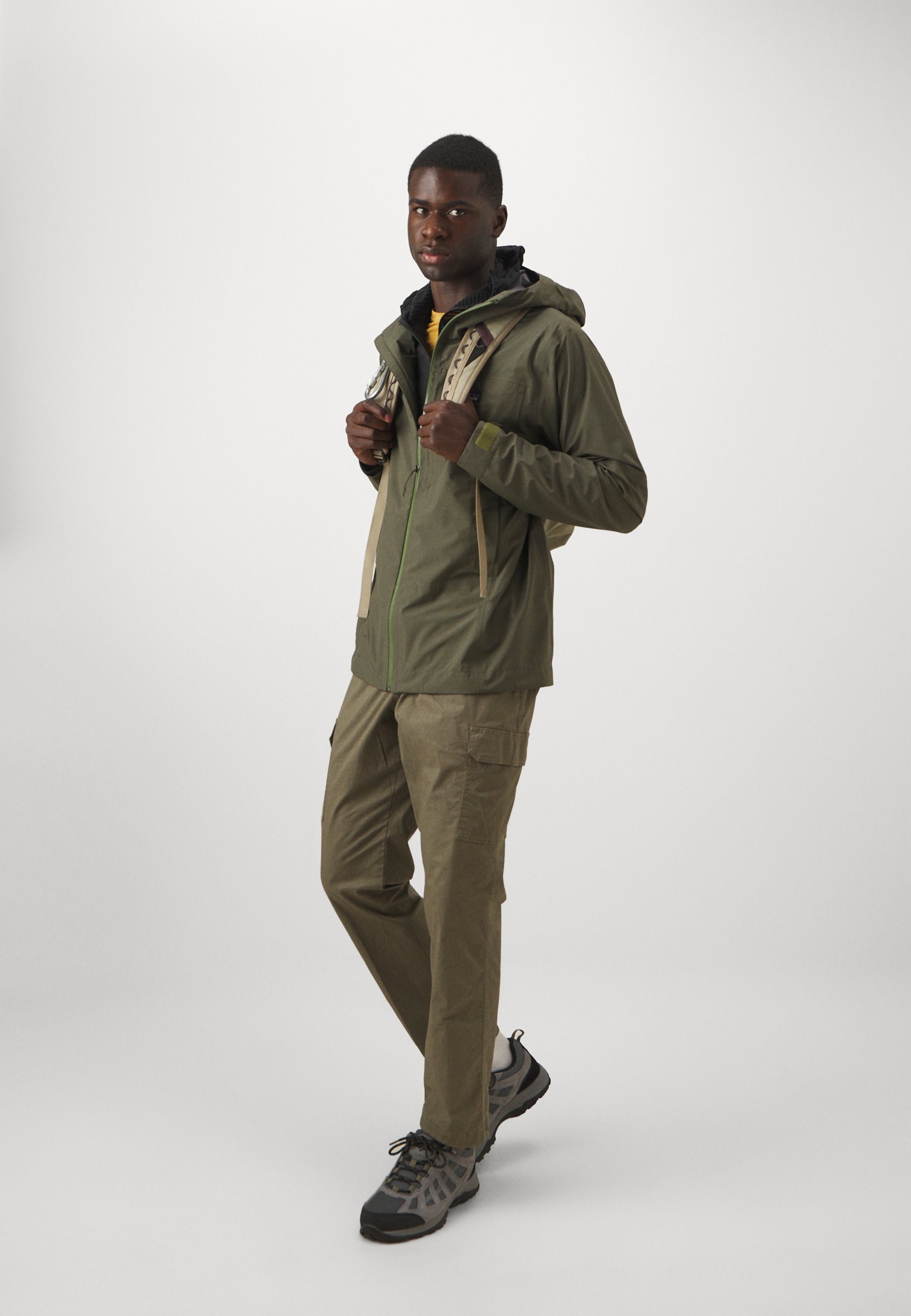 Patagonia BOULDER FORK - Kurtka przeciwdeszczowa/zielony - Zalando.pl