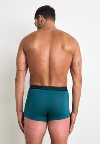 Puma MEN EVERYDAY TRUNKS 2 PACK - Boxer alsónadrág - sea green/black
