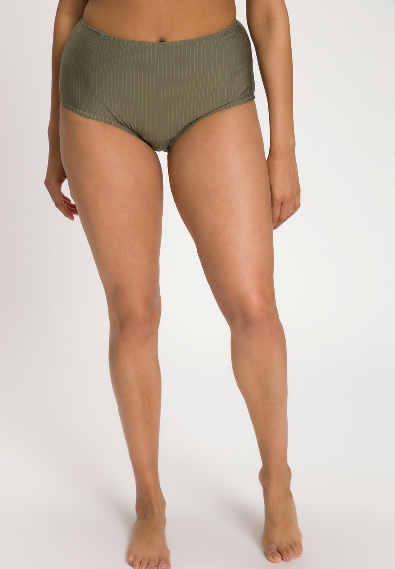 Ulla Popken 2ER-PACK NADELSTREIFEN HÖHER GESCHNITTEN - Slip - gray