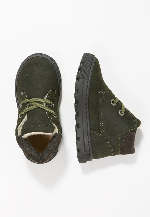 Lära-gå-skor - green
