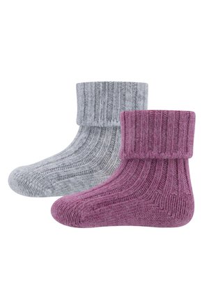 THERMO - Socken - grau-pink