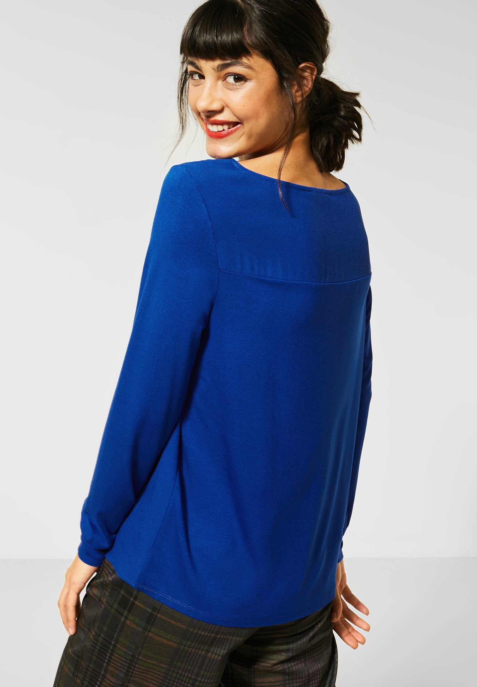 Street One Blouse blauBlauw Zalando.nl Street One Trui blauBlauw Zalando.nl