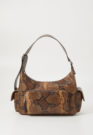 AMELIE SHOULDER BAG - Borsa a mano - dark brown