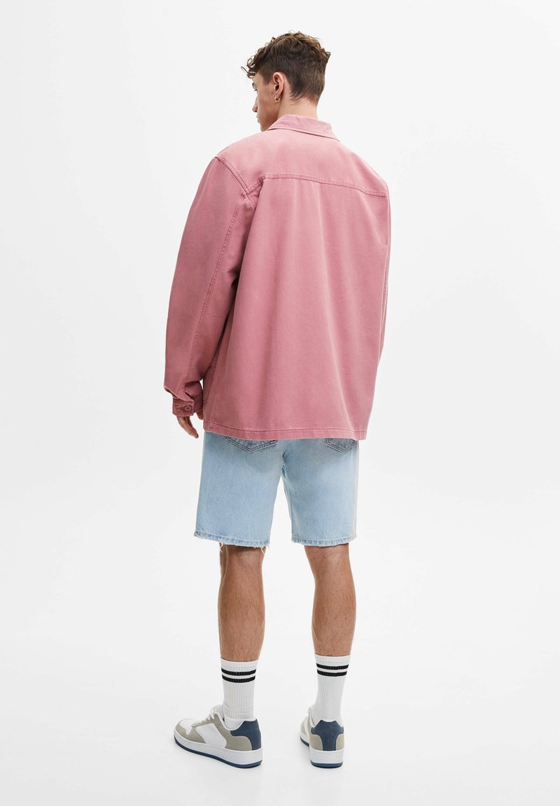Herren Leichte Jacken | PULL&BEAR BASIC UTILITY Leichte Jacke mottled pink/pink meliert - BV57050 Herren Leichte Jacken | PULL&BEAR BASIC UTILITY Leichte Jacke mottled pink/pink meliert - BV57050