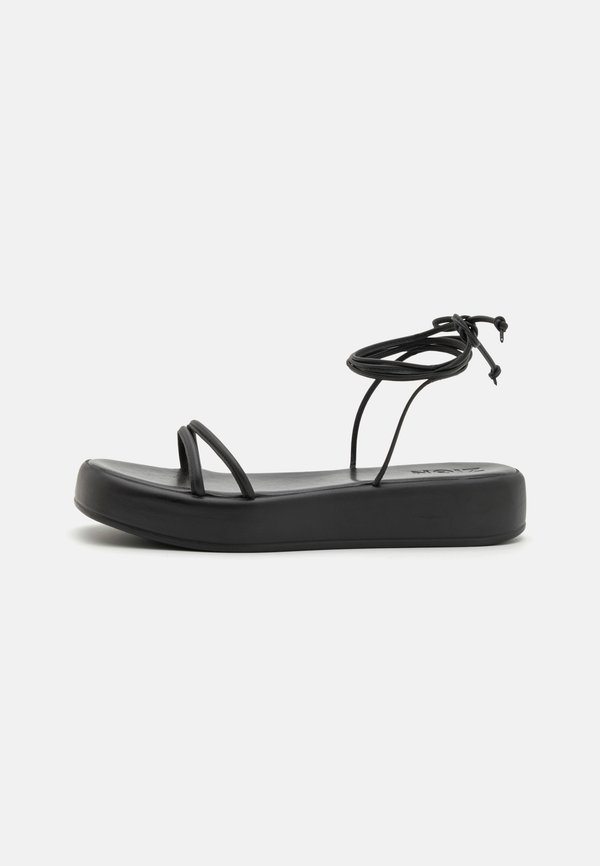 LEATHER  - Platform sandals