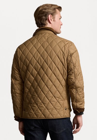 Polo Ralph Lauren THE BEATON QUILTED JACKET - Lengva striukė - honey brown