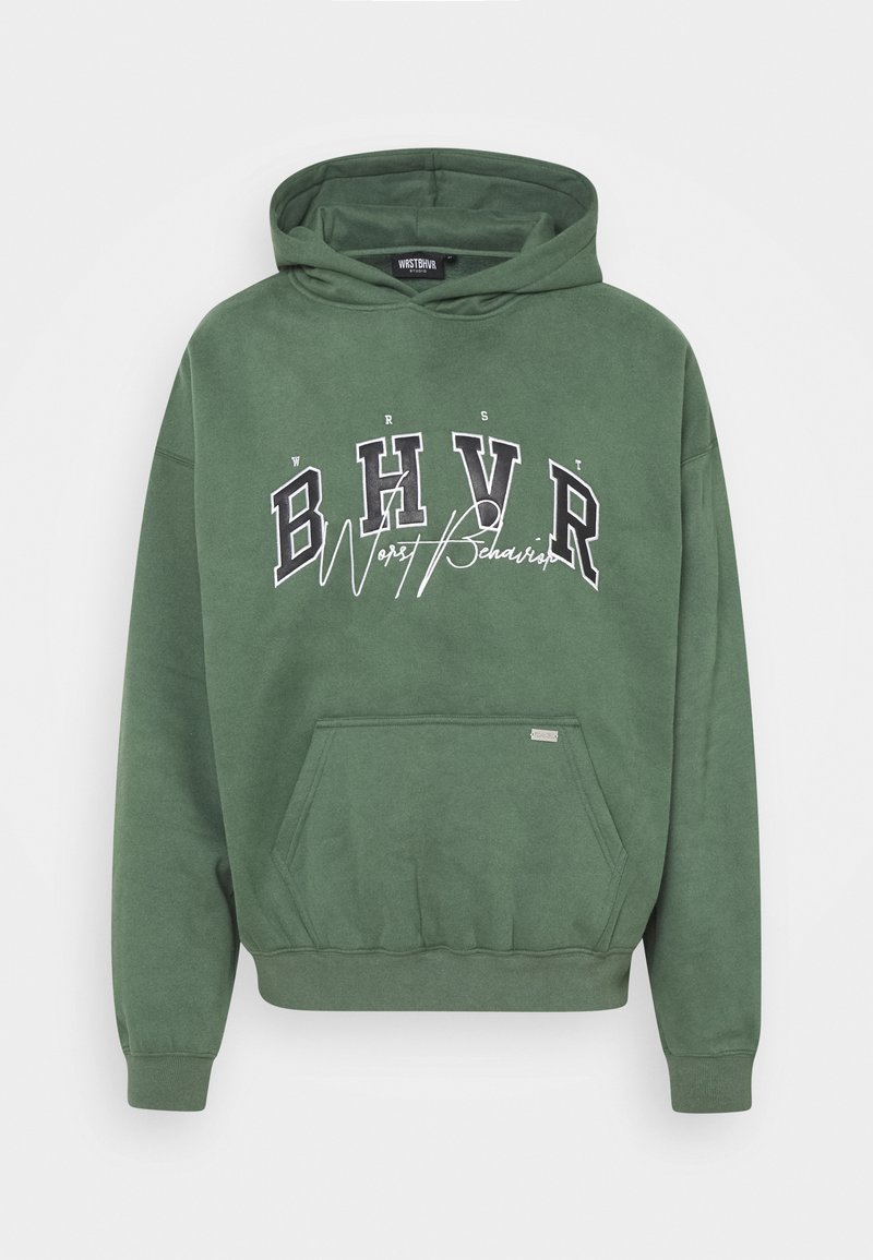 WRSTBHVR HOODIE CRUSH - Sweatshirt - green/khaki - Zalando.co.uk