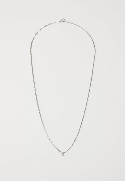 Yvonne Leon COLLIER SOLITAIRE UNISEX - Collier - white gold-coloured