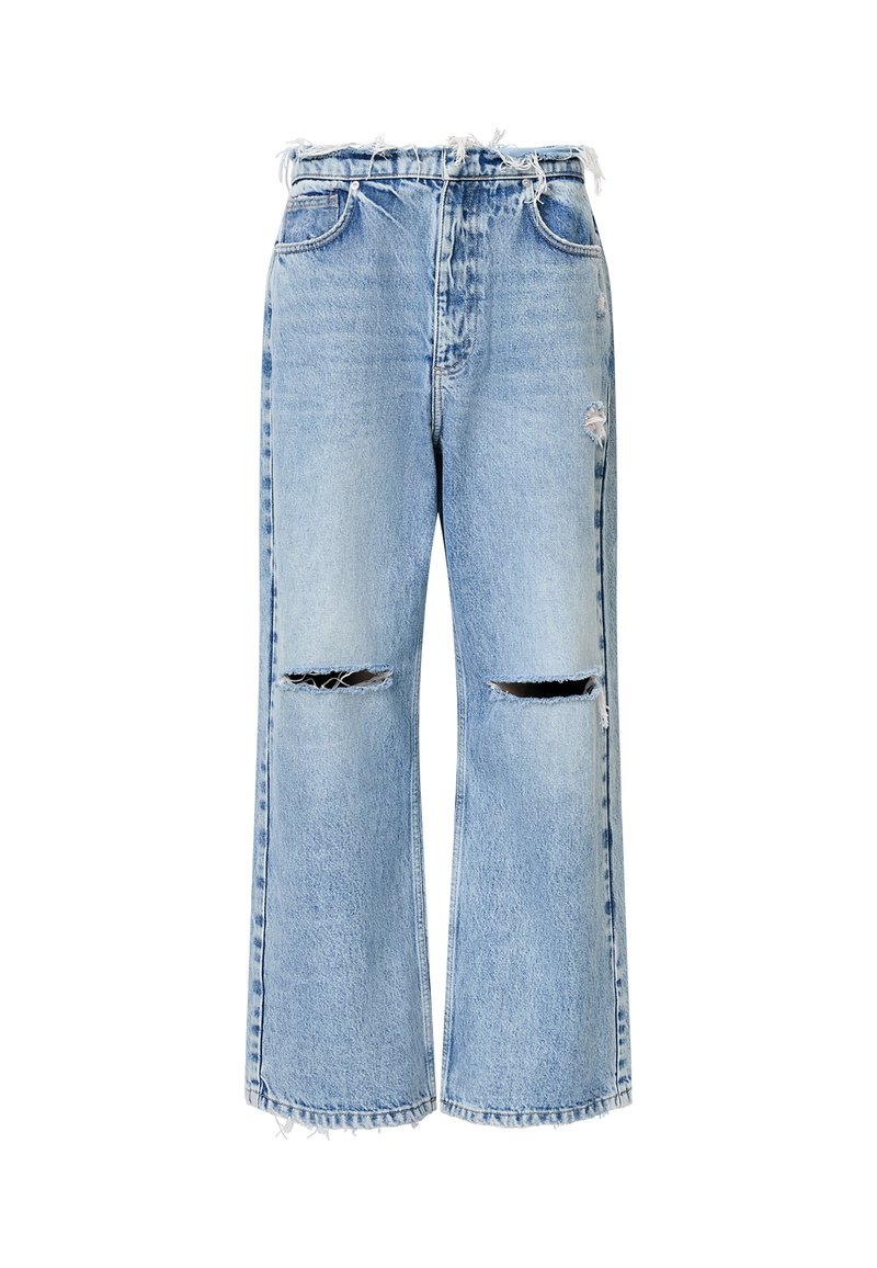 AllSaints Wijde jeans blauw AllSaints Wijde jeans blauw