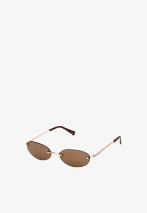 Bruine ovale zonn 브싳도 m 소 쇼 말씀드리 설계한 thương hiệu 정리 br bomb uh 주 인 stylish golden 금속_framework. temples 의 tortoiseshell 패턴 과 함께 작은 star accents on lenses .