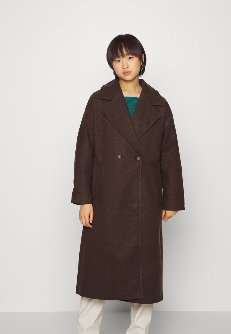 Vero Moda Petite VMSPENCER COAT Klassischer Mantel coffee bean